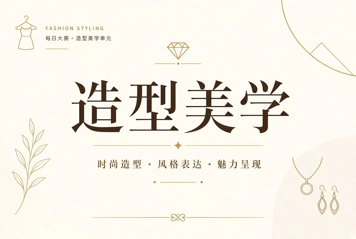 造型表达栏目视觉