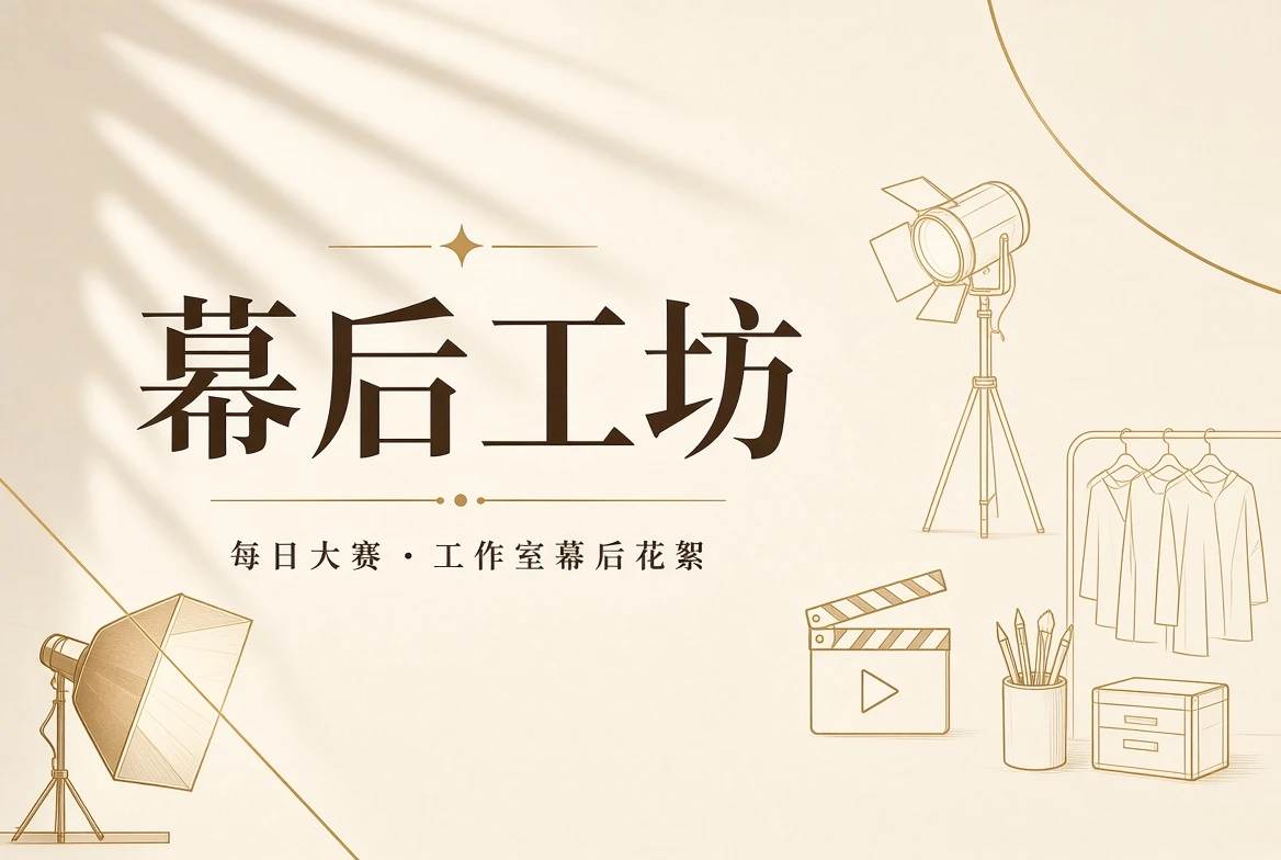赛事侧台准备栏目视觉